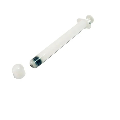Applicateur vaginal en plastique jetable blanc et lisse pour une utilisation facile et hygiénique