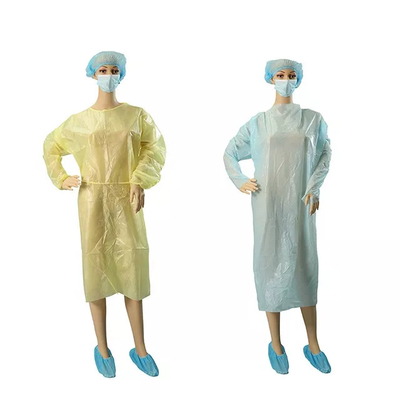 Robe jetable S-XXXL non tissé d'isolement d'hôpital