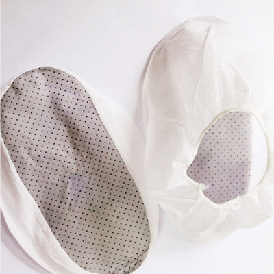 Blanc étanche à l' eau couverture de chaussure non tissée respirable à l' épreuve de la poussière