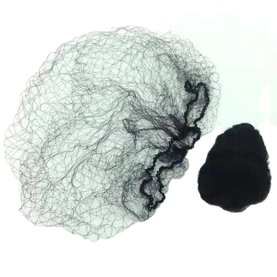 Perruques jetables blanches respirantes filets de cheveux doux légers durables filets de cheveux pour diverses industries