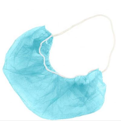 Cache-barbe jetable en non-tissé 45x20cm Blanc Noir Bleu