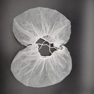 Cache-barbe jetable en non-tissé 45x20cm Blanc Noir Bleu