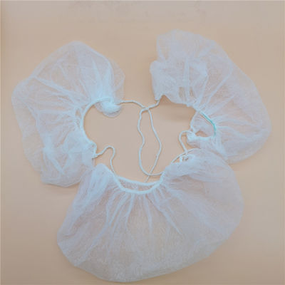 Cache-barbe jetable, paquet de 100, tissu non tissé PP, 45x20cm