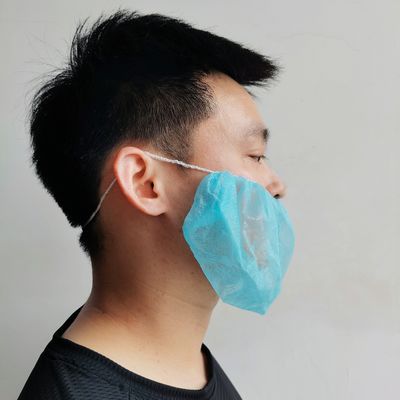 Couvre-barbe jetable en non-tissé certifié ISO CE, écologique