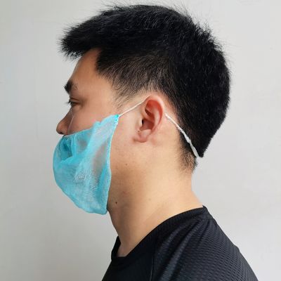 Couvre-barbe jetable en non-tissé certifié ISO CE, écologique