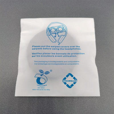 Couverture jetable biodégradable jetable non tissée d'Earpad 6cm 21cm