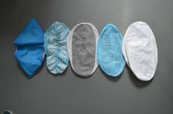 Anti glissement de impression imperméable de couverture jetable de chaussure antipoussière