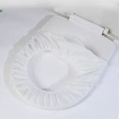 Le siège des toilettes antipoussière de voyage couvre la bande élastique jetable non tissée