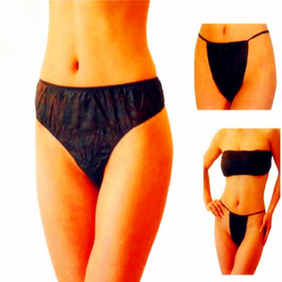 Sous-vêtements adultes jetables 90gsm de bikini de la mode XXS